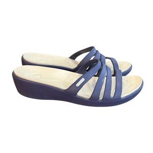 Crocs Rhonda Wedge Pump Sandals Women’s Size 10